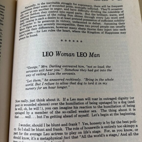 Linda Goodman's Love Signs- Vintage Astrology Guide- Paperback - Picture 6 of 7